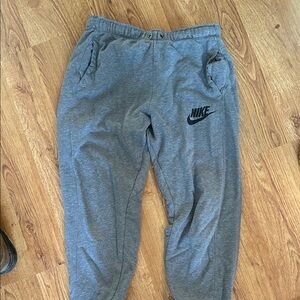 Nike Kids Charcoal Gray Sweatpants